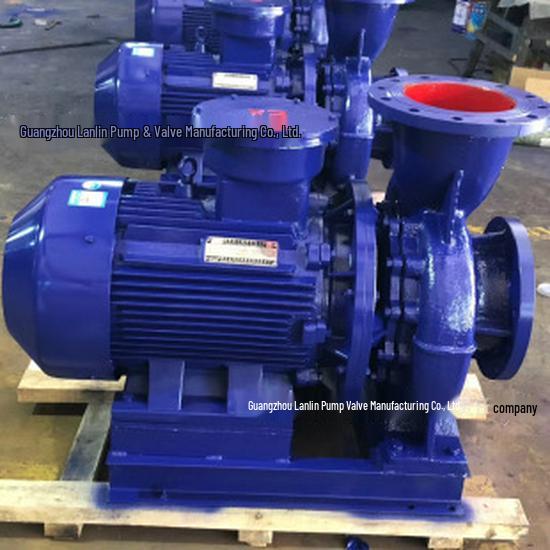 Vertical Stainless Steel Explosion-Proof Corrosion-Resistant Pipeline Centrifugal Pump IHGB65-100A