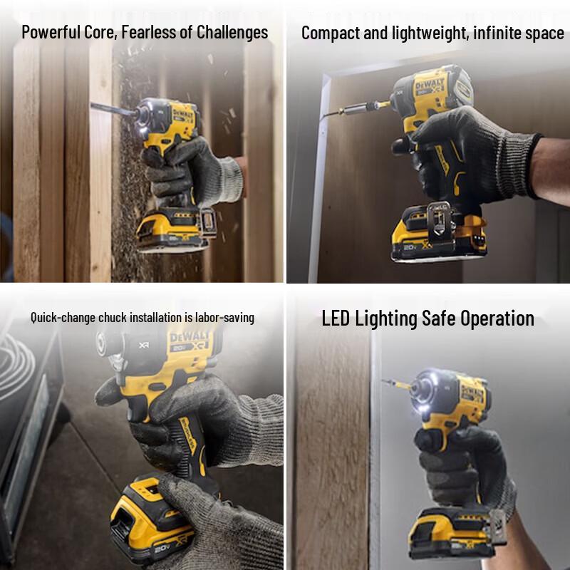 DEWALT 20V MAX* Brushless Hydraulic Impact Driver CN plug (adapter included)