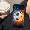 Soccer Football Ball Phone Case For Redmi Note 15 14 13 12 12S 11 11T 11S 10 9T 9 Pro Silicone Case Funda DIY Shell Capa Cover