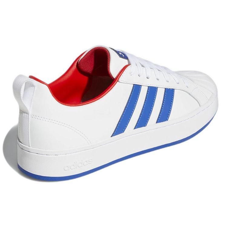 adidas Neo Streetcheck Удобные Прочные Низкие Кеды для Скейтбординга Мужские Кроссовки Белые Синие GY1913
