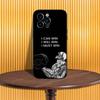 Чехол для телефона Jack Hanma B-Baki для iPhone 17,16,15,14,13,12,11,Pro,Max,Plus,X,XS,SE4,E,Mini, Мягкий черный чехол