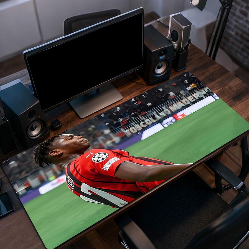 Leao Mouse Pad, Large Gaming Desk Mat, Non-slip XXL Mousepad for Laptop & Tablet, Mini PC Playmat with Stitched Edges