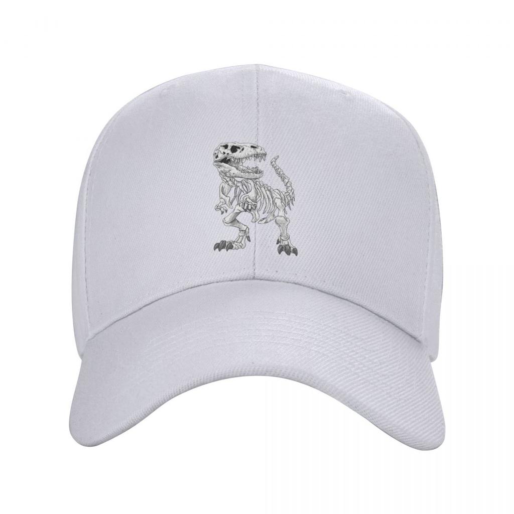 Fashion T-Rex Skeleton Dino Bones Baseball Cap Women Unisex Adjustable Dinosaur Dad Hat Spring Snapback Hats Trucker Caps