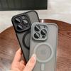 Матовый Полупрозрачный Бронированный Ударопрочный Чехол Для iPhone 16 15 14 13 12 11 Pro Max Plus 12 mini Магнитный Magsafe Беспроводная Зарядка Обложка