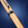 Шариковая ручка Waterman Expert Metallic Gold RT Fine Point в подарочной коробке, оригинальный импортный продукт 2119291Z на масляной основе