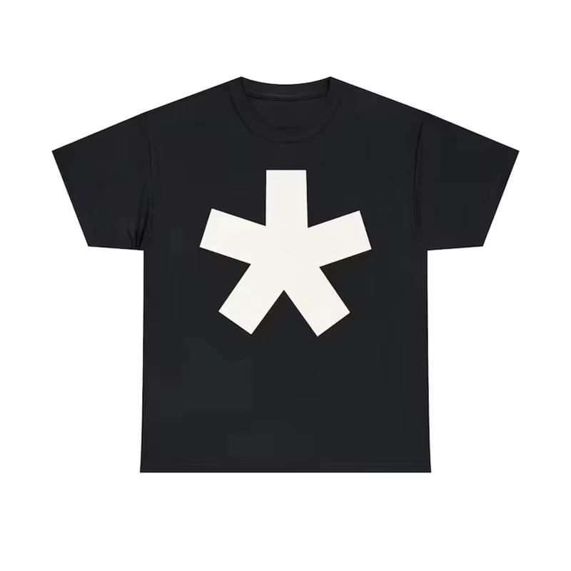 Харадзюку Графический принт Y2K Хлопковая футболка Панк Уличная одежда Топ Панк Повседневная футболка с коротким рукавом Гранж Гот Свободная Ретро