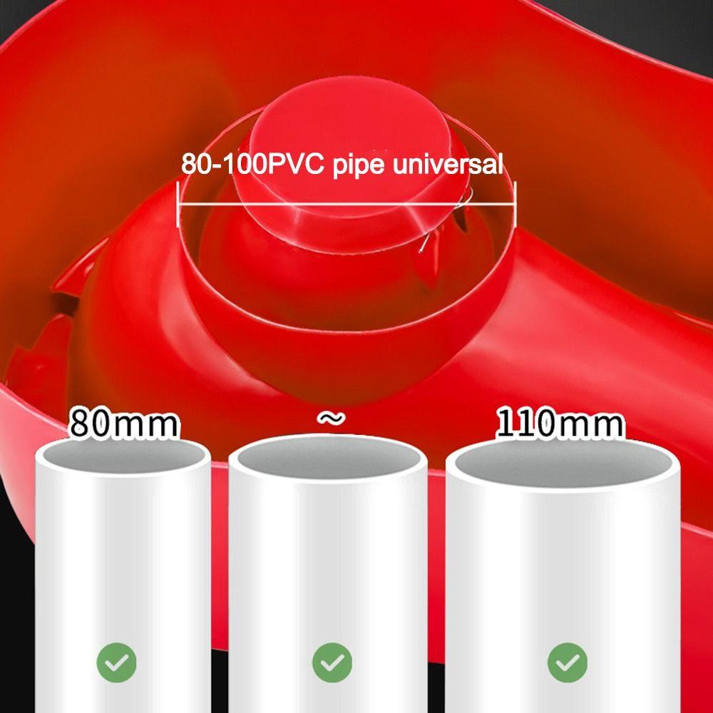 Высококачественный утолщенный горшок Сверхпрочный пластиковый переносной горшок Ведра Кемпинговые туалеты Простые писсуары для трубы 80-110 мм