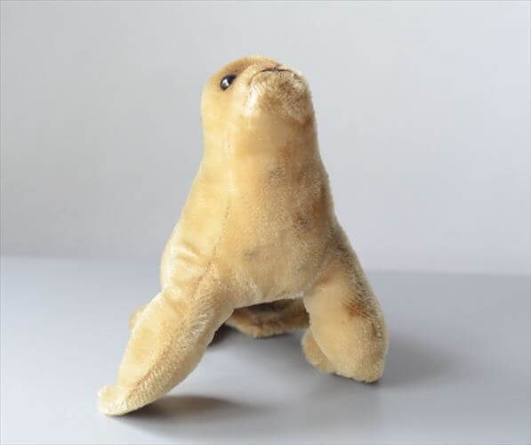 Steiff Robby Seal plush Steiff 1954-1974 German-made toy, doll/figurine, antique/vintage_ig4664