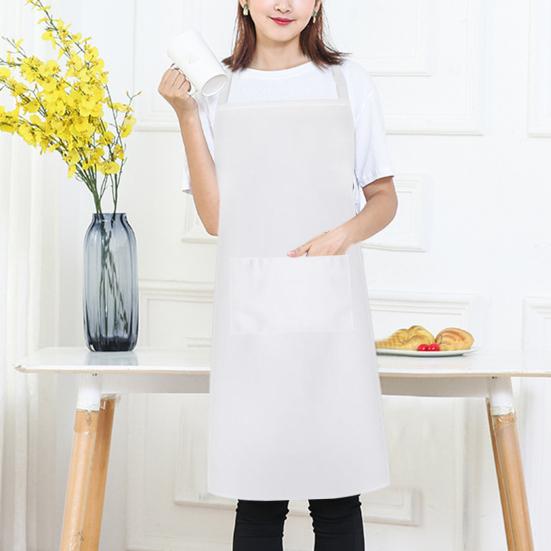 2 шт., водонепроницаемый комплект кухонных фартуков с 2 карманами для мужчин и женщин, маслостойкие кухонные фартуки-нагрудники для поваров-художников