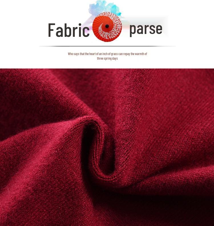 Вышитый легкий кардиган для бабушки на весну и осень - Вязаный свитер-пальто для женщин среднего и пожилого возраста