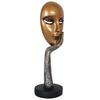 38.1 Cm Introducing New Lady Face Gold Exhibit, Perfect for Living Room, Home Entrance or Office
