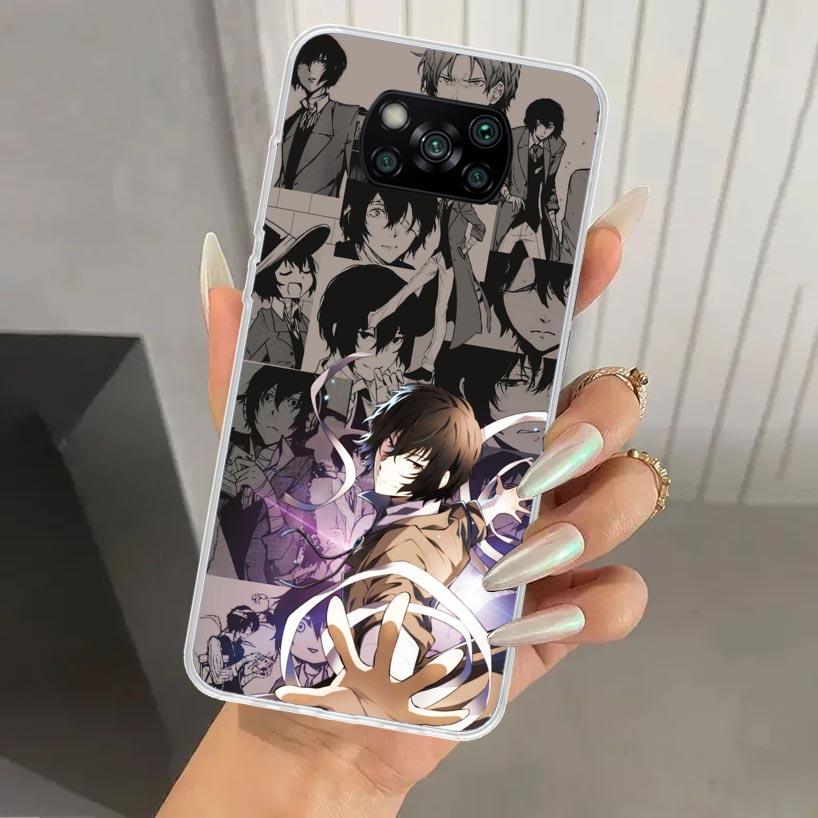 Чехол для телефона Bungo Stray Dogs Манга для Xiaomi Poco X5 X6 X7 Pro F7 Ultra M7 Redmi 15 15C 13 13C 12 12C 10 10A 10C 9 9A 9C 9T Shel