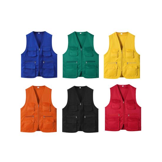 Жилет-карго без рукавов, универсальное, износостойкое, популярное унисекс, пальто для рыбалки, походная одежда