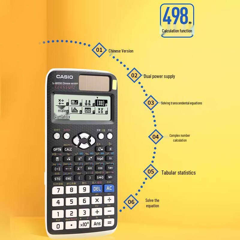 Casio FX-991CNX Scientific Function Calculator