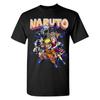 Классическая футболка унисекс в винтажном стиле Наруто Аниме Узумаки Итачи Саске Leaf Village