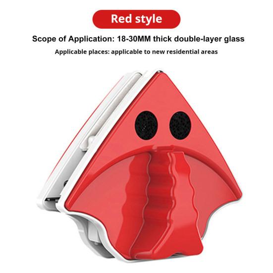 Магнитный набор для мытья окон, двухсторонняя щетка для мытья стекол, для высоких окон