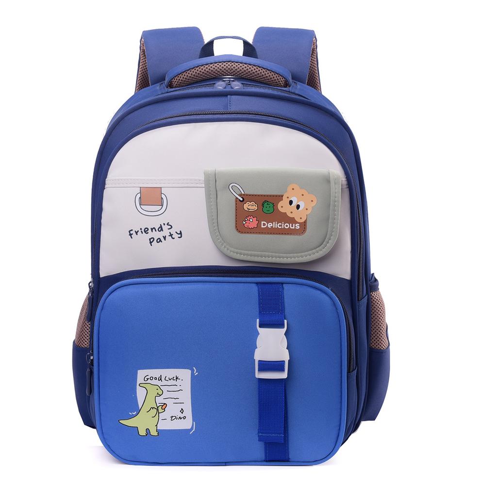 Ранец для начальной школы, легкий рюкзак с защитой позвоночника для снижения нагрузки, детский школьный рюкзак большой вместимости с несколькими отделениями