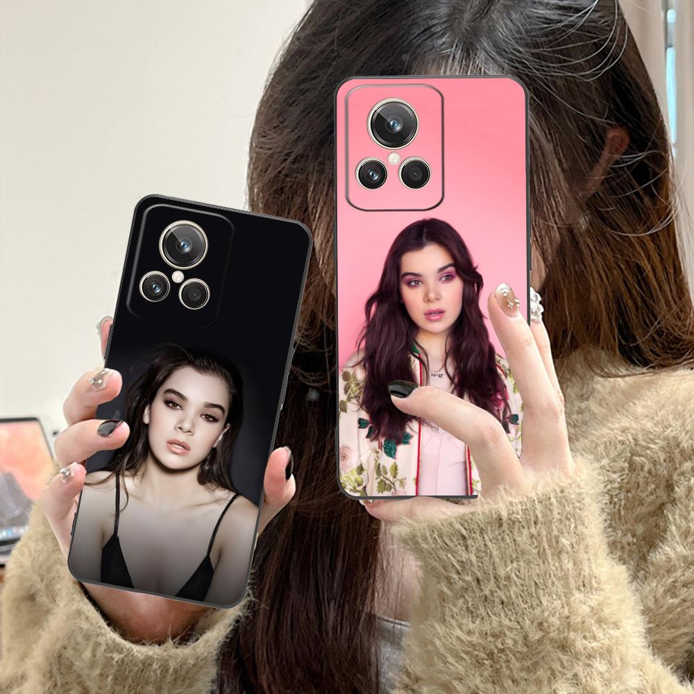 Матовый ТПУ чехол для мобильного телефона Hailee Steinfeld для Realme GT 8 Neo Pro C75 73 71 C67 65 C55 53 C35 31 C20 15 Цветная обложка