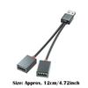 2025 2-в-1 USB-хаб 3-в-1 Type C Хаб USB-разветвитель Передача данных Многофункциональный адаптер Зарядный кабель