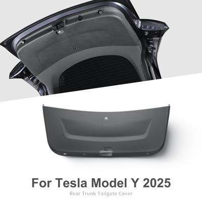 Для Tesla Model Y Juniper/Launch 2025 Защитная накладка на крышку багажника автомобиля Коврик в багажник TPE Противогрязевая защитная накладка Аксессуары для интерьера