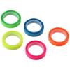 5 Rolls Transparent Label Stickers 5 Rolls Marking Sticker Highlighter Sticker Office Supplies