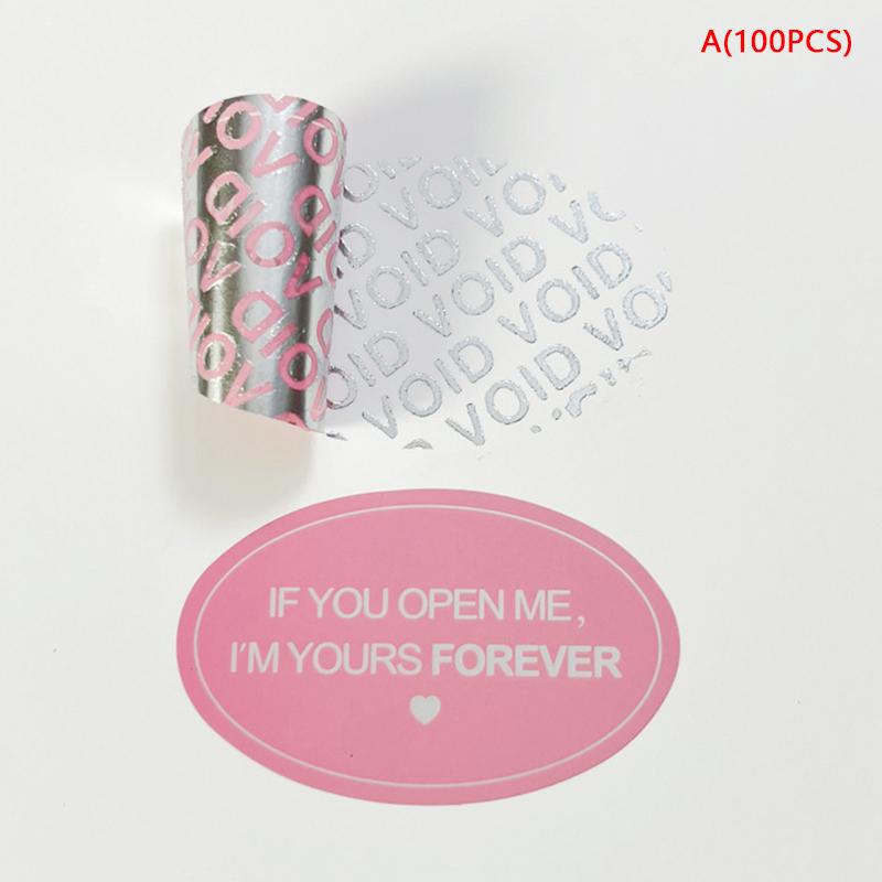 100 шт., гарантийная защитная наклейка, защитная печать, хрупкая бумага, защита от несанкционированного доступа, гарантия, пустая этикетка, клейкая этикетка Guanante