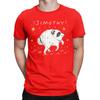 Unisexs Tshirt Raccoon Jimothy Vintage Pure Cotton Tees Short Sleeve Funny Internet Meme T Shirts Crew Neck Clothes Printed
