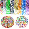 Home Party Supplies Material Loose Beads Necklace Diamond Beads New 300Pcs 4mm 4mm Bracelet Diy Beaded Accessories Woven Ring Transparent