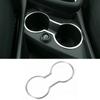 Car Cup Water Holder Frame Decorator Cover Trim Fit For BMW 2 Series Active Tourer F45 218i 2016-2017 Auto Interior