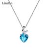 Женское ожерелье Lindon, кулон из медного сплава, циркон, модный подарок