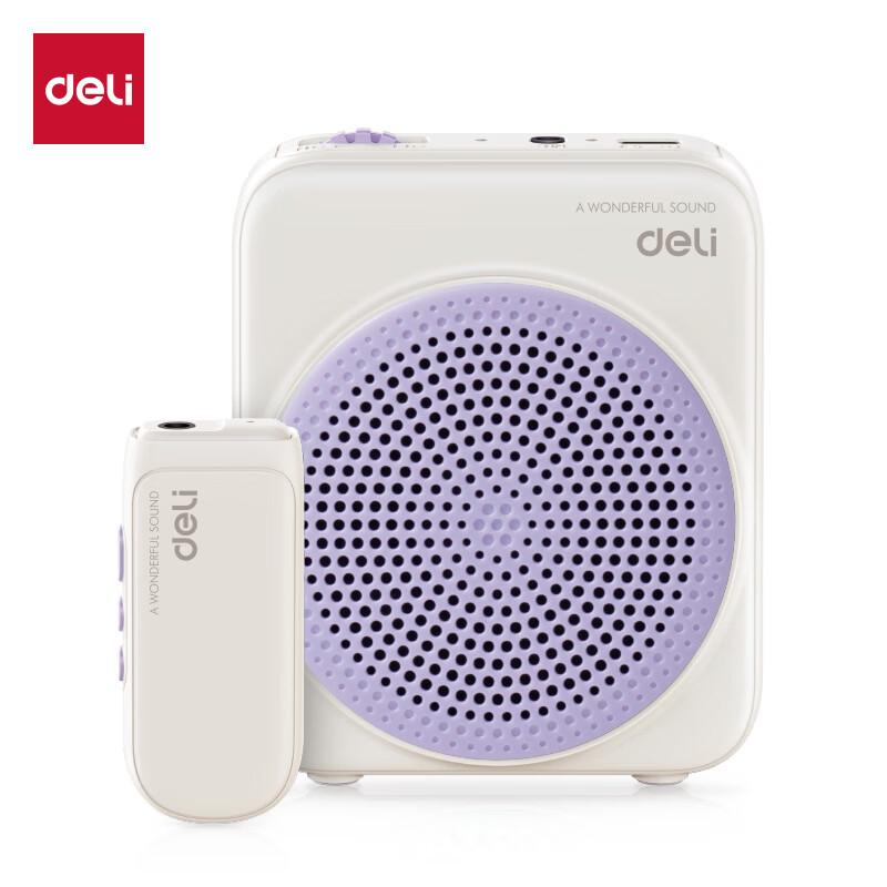 Deli LT902T 5W Portable Wireless Voice Amplifier CN plug (adapter included)