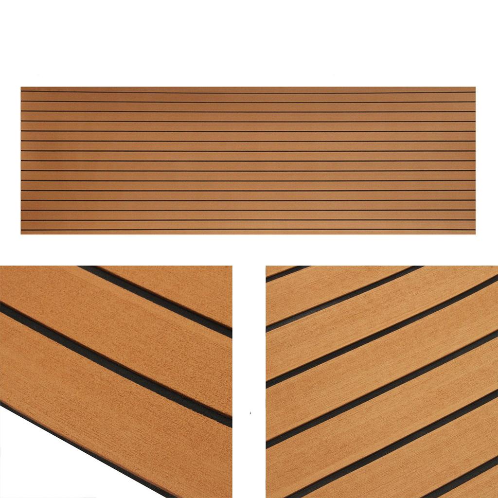 2300x900x6 мм EVA Foam Marine Teak Sheet Flooring Boat Decking Yacht Pad Marine Flooring Mat