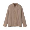 October Mid Warm and Kelp Size M Men's Shirt, Anti-Static, Tan,