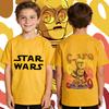 Star Wars C 3PO Boys Toddler Kids Casual Cotton T Shirt Short Sleeve Crewneck Graphic Tee Summer Clothes Top