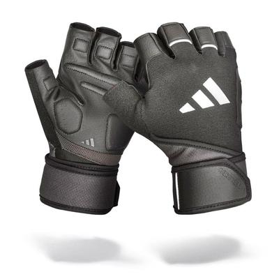 Adidas Кистевой бинт Тренировочный Aero Женский Материал и Размер Маленький Размер Перчатки, (Влагоотводящий, Быстросохнущий, Дышащий, Теплый), черный, (Запястье 19-20 см),
