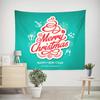 Трансграничная электронная коммерция Amazon Европейская и американская рождественская подвесная ткань Фоновая ткань Гобелен