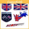 Наклейка из шлифованного алюминия с британским флагом для автомобиля, мотоцикла и т.д.