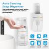 4-Gear Adjustable Foam Soap Dispenser Breathing Light Lotion Dispenser  Public Places