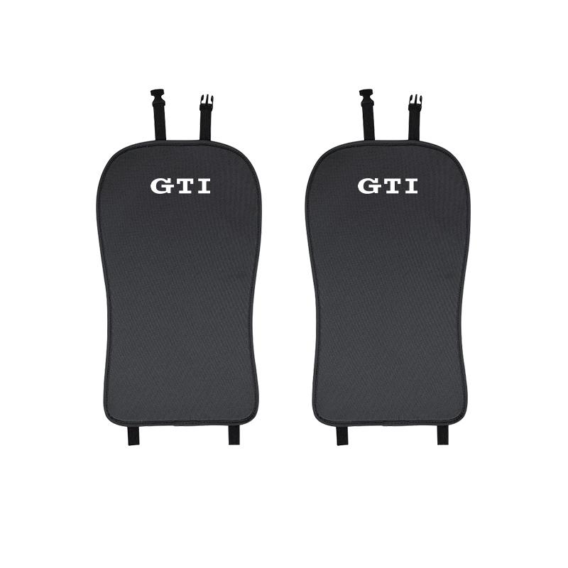 Car Seat Cushion Cover Breathable Ice Silk Soft Mats For VW GTI Polo Golf Passat Tiguan Arteon Touareg CC Taigo Jetta Tire Valve