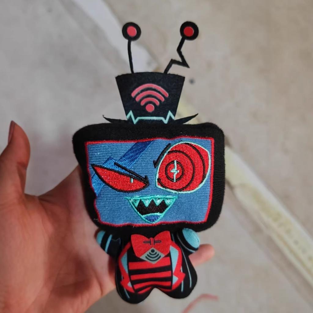 Плюшевая игрушка из отеля Hazbin Валентино, Вокс Вокс, Шапка-любовь, Плюшевая игрушка Ниффи, Аниме-аксессуары, Игрушка, Подарок на День Рождения, Рождество для Детей