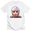 Винтажная футболка Speed Racer для мужчин, с круглым вырезом, с короткими рукавами, аниме, мультяшная, Mach 5, топы, хлопок, обычного кроя, одежда, подарок