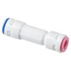 6pcs Plastic Check Valve 1/4" Quick Connect Fittings High Quality One-way Valve  Water Purifier