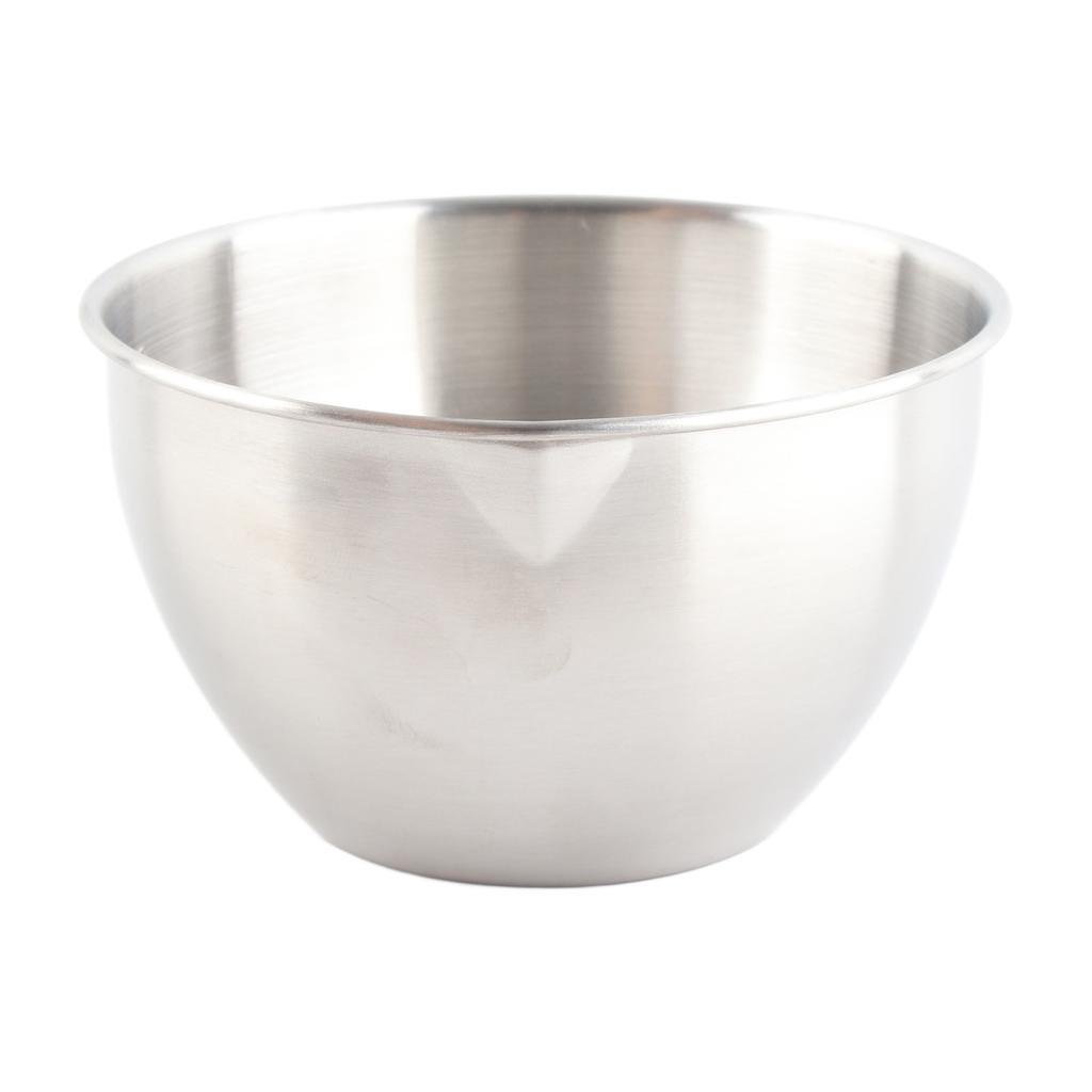 Mixing Bowl Refrigerator Dishwasher Safe Thick 304 Stainless Steel Serving Bowl with Scale for Salad Fruit Baking Type B