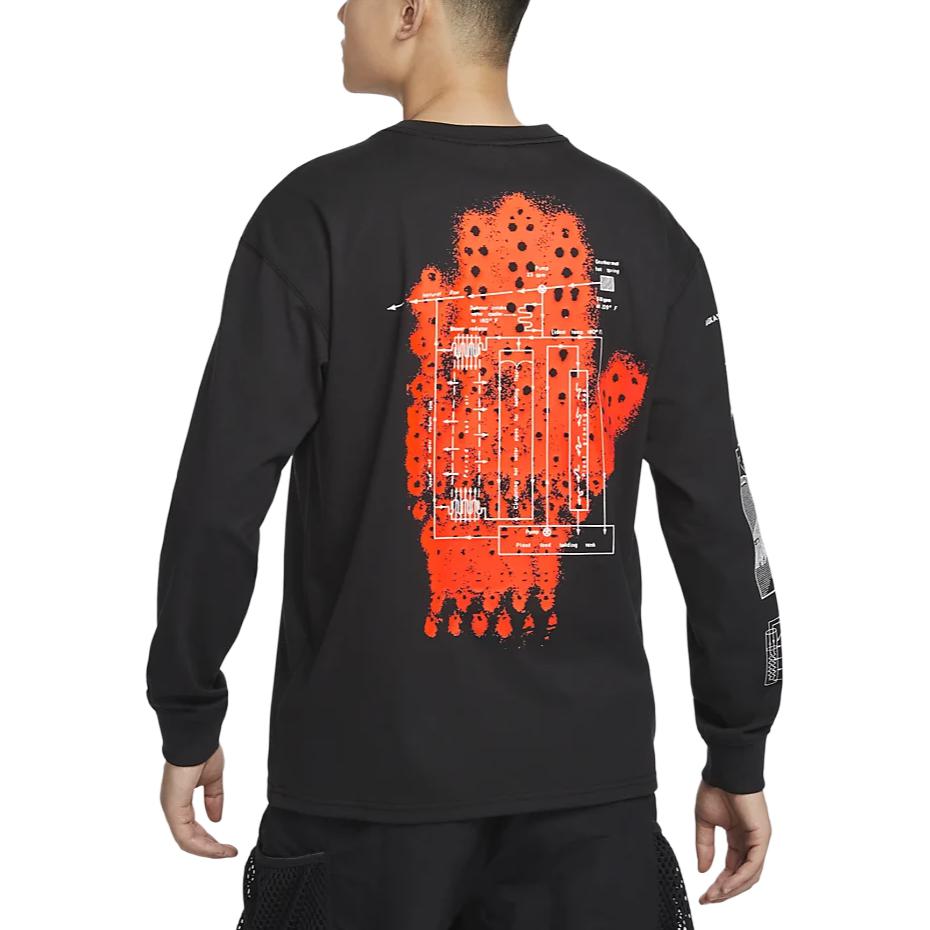 Nike Термофутболка с длинным рукавом ACG FZ6705-010