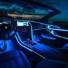 Освещение салона автомобиля Светодиодная лента Декоративная лампа EL Проводка Неоновые полосы Атмосфера вечеринки Диод Гибкий окружающий свет