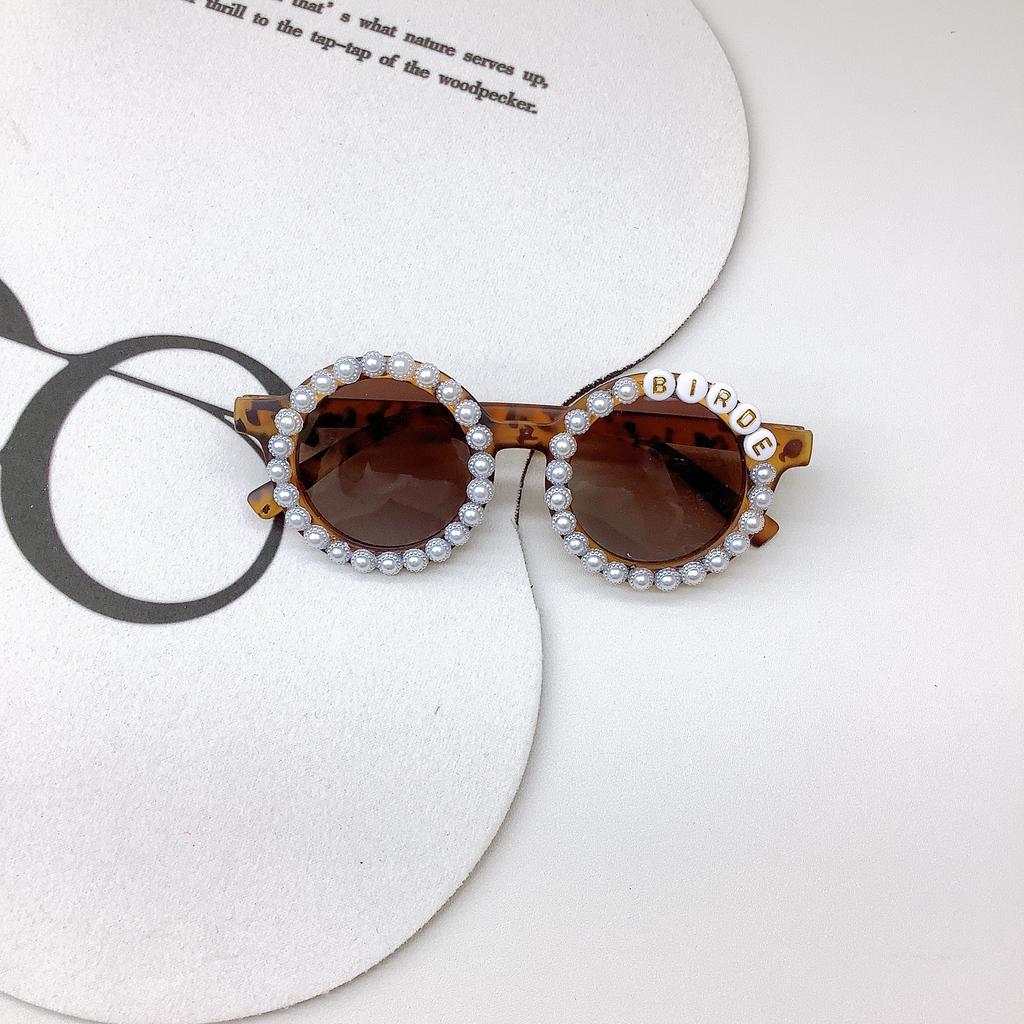 Детские солнцезащитные очки Модные трендовые детские солнцезащитные очки DIY Детские солнцезащитные очки с защитой от ультрафиолета Tide