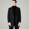 Down Lining Cashmere Coat Men's Winter Suit Collar Mid-length Business Casual Middle-aged Double-sided Woolen Coat