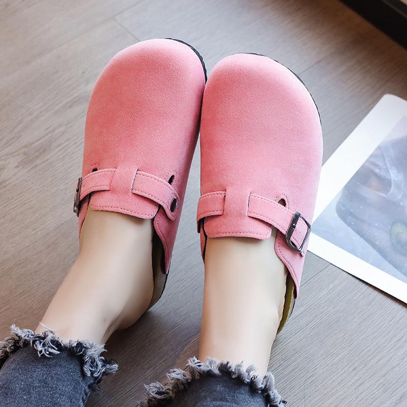 Fashion Classic Cork Clogs Slippers Women Men Soft Footbed Suede Sandals with Arch Support Trendy Beach Slides Home Men Mules