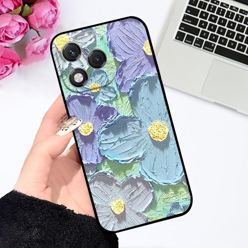 Для Honor 400 Lite 5G Мягкий чехол для телефона ABR-NX1 Мультяшная печать Силиконовый ТПУ Задняя крышка Чехол-бампер Для Honor 200 Lite Защитные чехлы