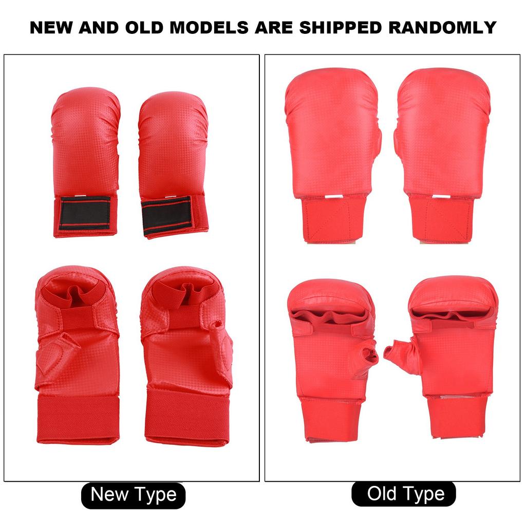 Перчатки для карате Пара боксерских перчаток Защита рук для карате с защитой большого пальца для спортивных игр, тренировок по боевым искусствам
